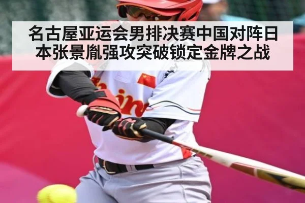 名古屋亚运会男排决赛中国对阵日本张景胤强攻突破锁定金牌之战